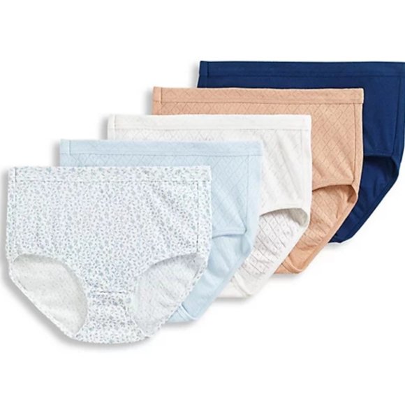 Jockey Set of 5 Elance Breathe Brief Panty 2036 - Picture 1 of 2